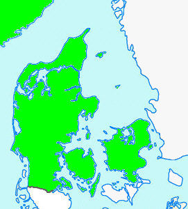 Nordjylland
Østjylland
Vestjylland
Sønderjylland
Fyn
Sjælland
Norge